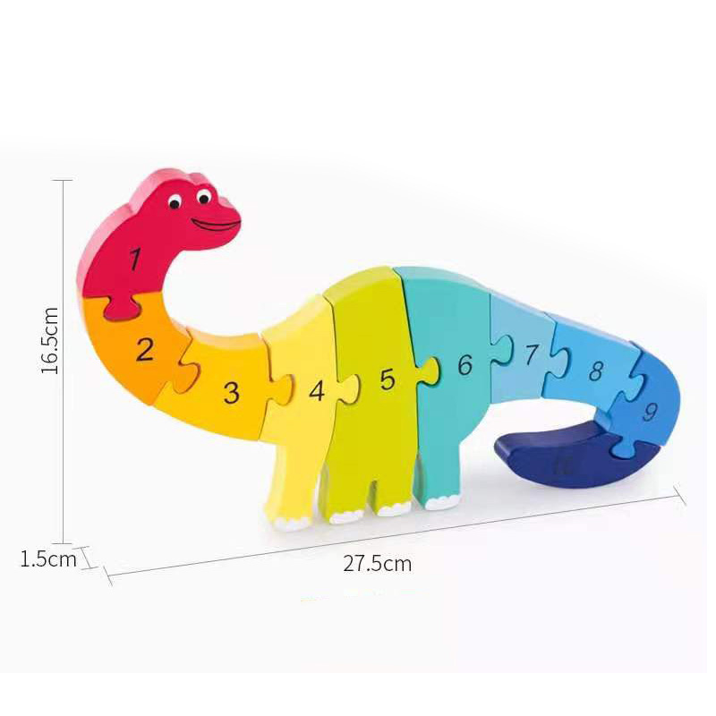 Dinosaur Counting Puzzle