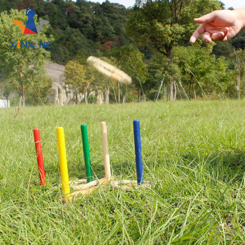 Wooden Ring Toss Game